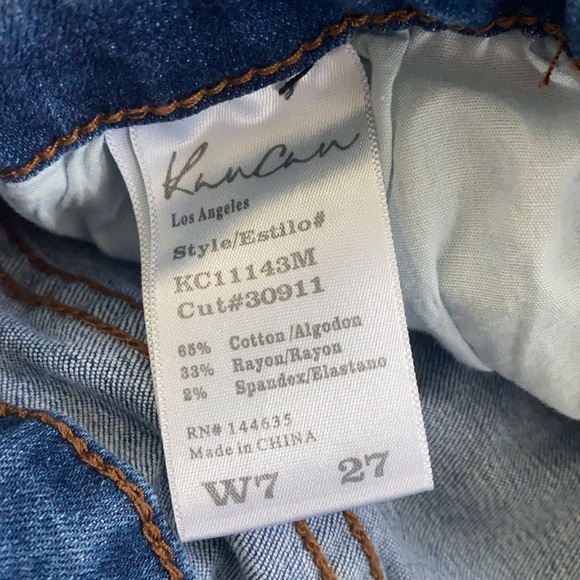 Kancan Jean Shorts - Picture 3 of 3